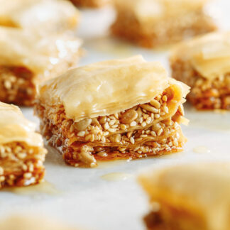 Baklava noisette fait maison