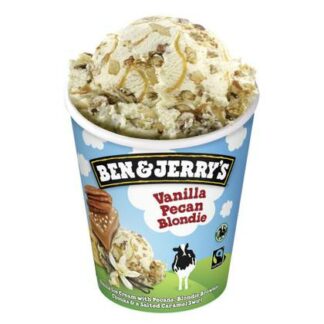 Ben & Jerry's Vanille Pécan Blondie 465ml